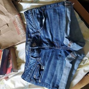 American Eagle Outfitters Women's Blue Jean Shorts